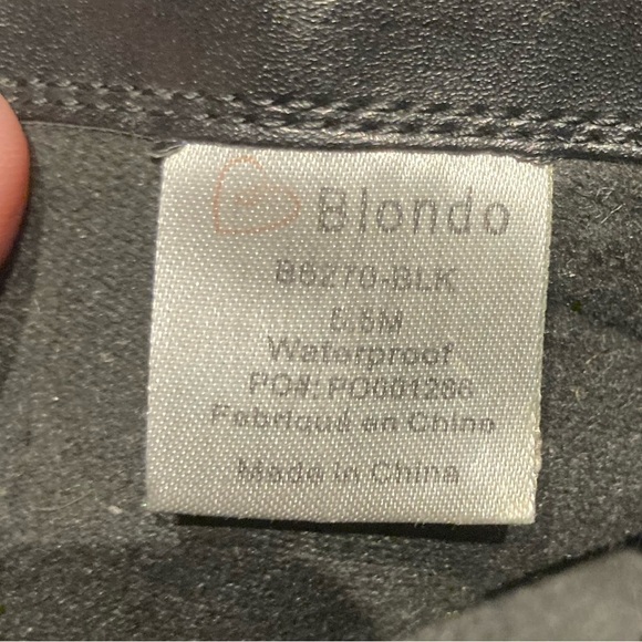 Blondo - Women’s Buckle Suede Ankle Booties - Picture 9 of 9